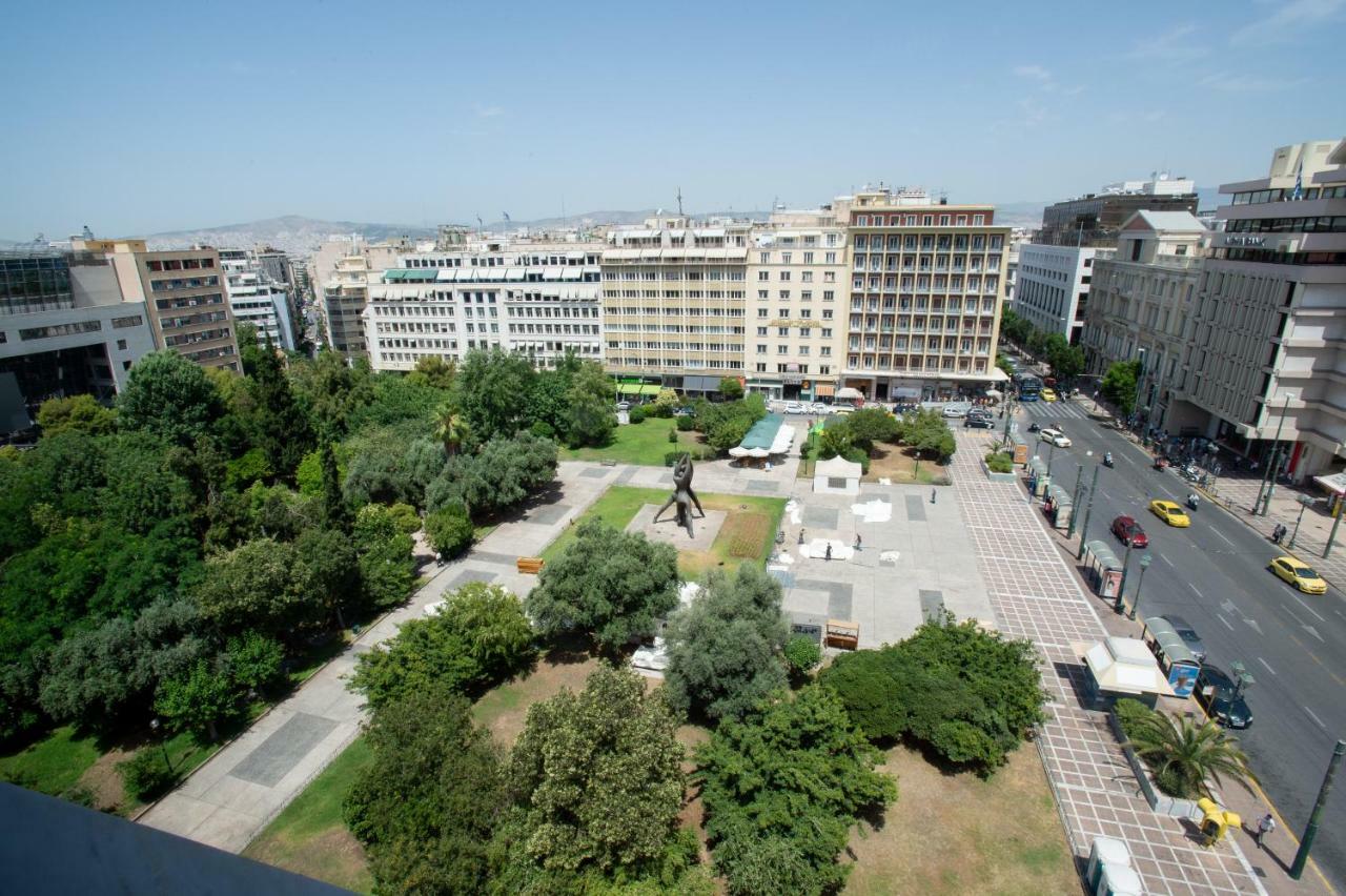 דירות Athens Center Panoramic Flats מראה חיצוני תמונה