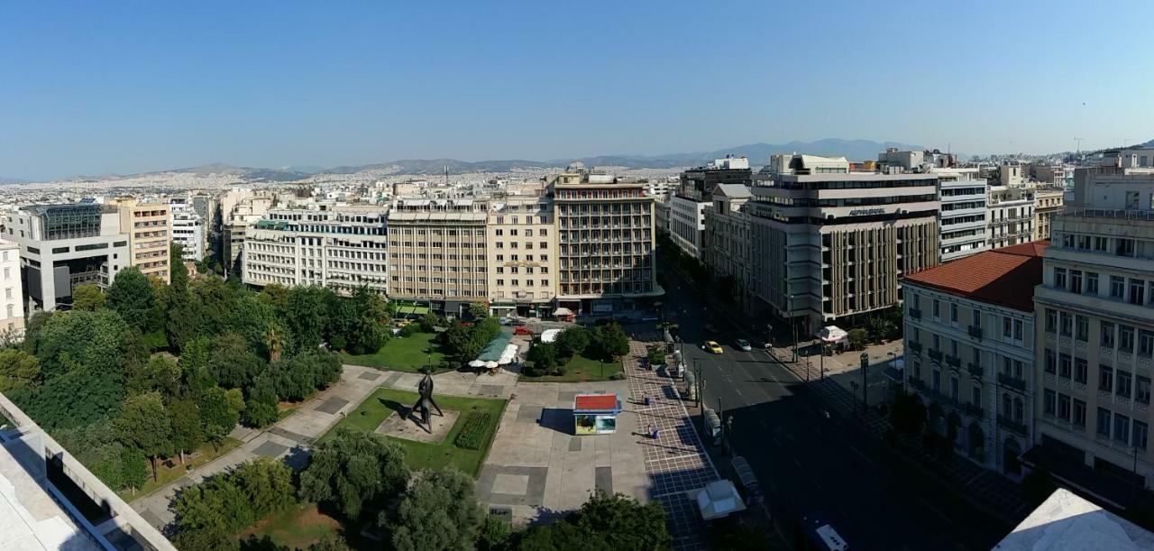 דירות Athens Center Panoramic Flats מראה חיצוני תמונה